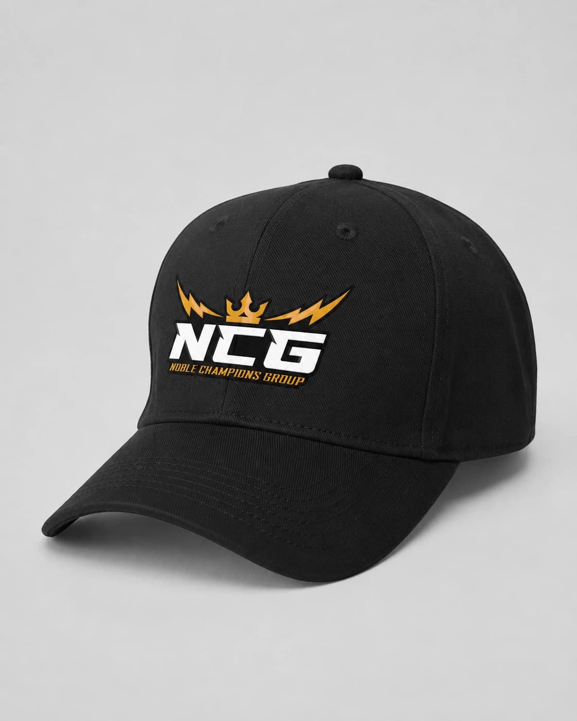 NCG Six-Panel Cap — Black